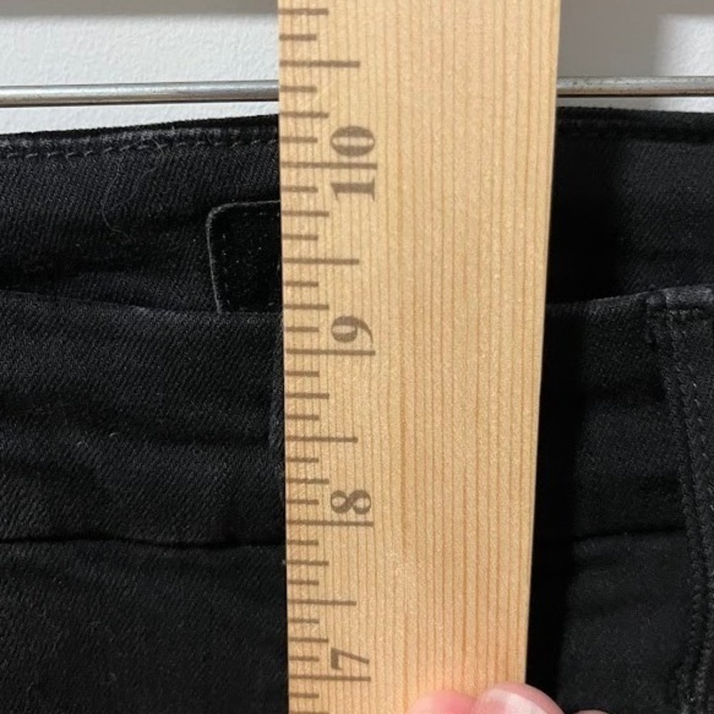 Mother The Looker Skinny Jeans Not Guilty Black High Rise Denim 27 - Picture 6 of 12